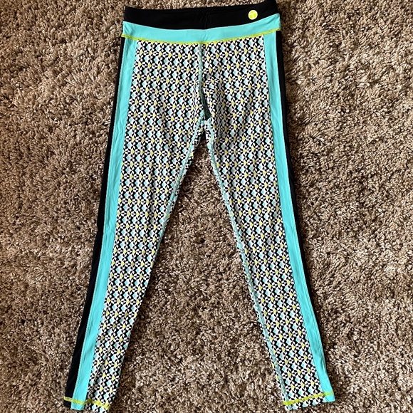 🌵Abstract Gym Leggings  <Trin Turk> - Picture 1 of 7